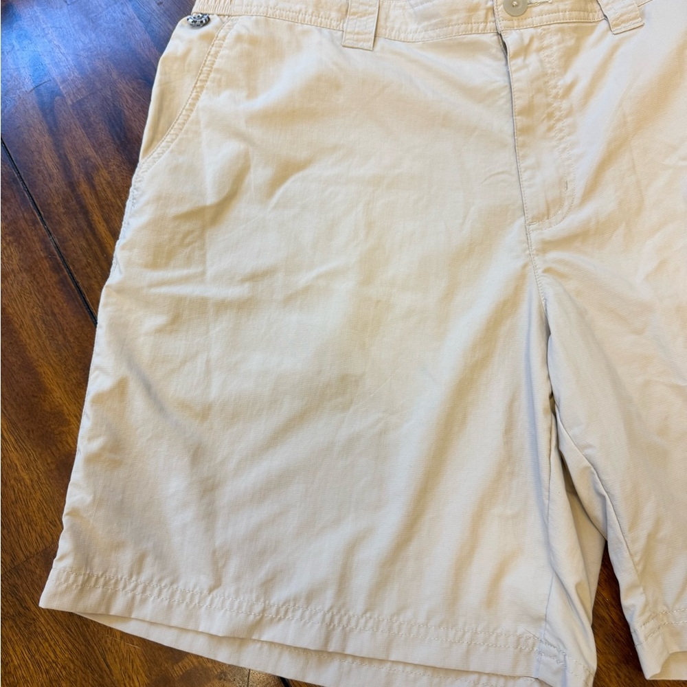 Columbia Sportswear Performance Fishing Gear cargo khaki shorts men’s 38 - Picture 3 of 14